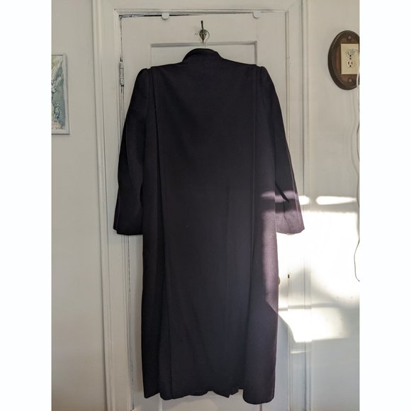 cashmere coat plum color - Picture 5 of 6